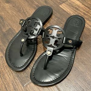 Tory Burch MILLER SANDAL, LEATHER size 8.5